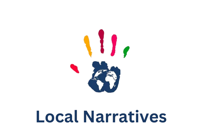 Local Narratives logo — placeholder until a real event photo is available.