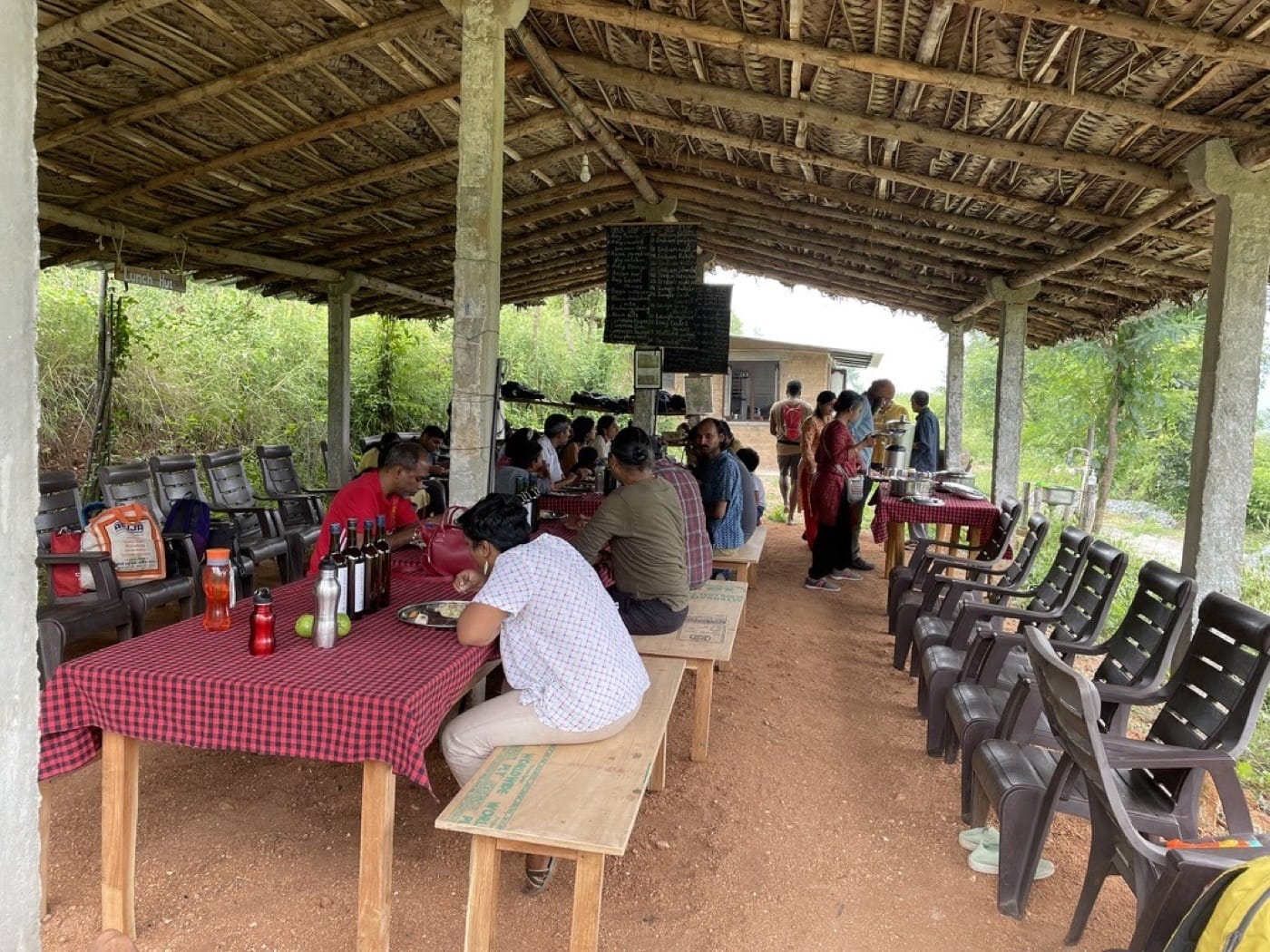 Meet-up at the farm.