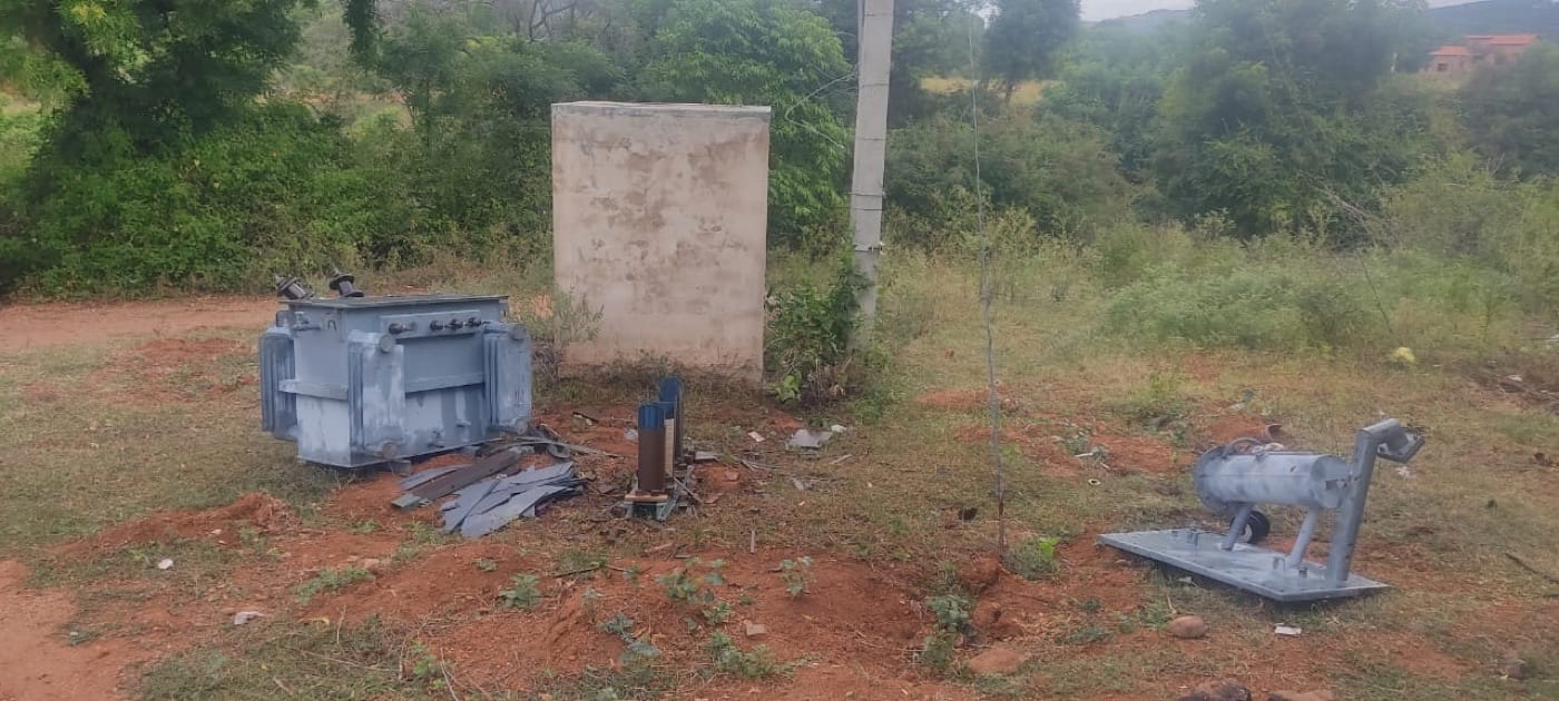 Our transformer was stolen.